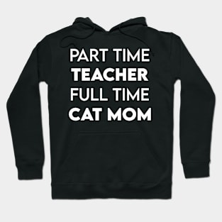 teacher cat Hoodie